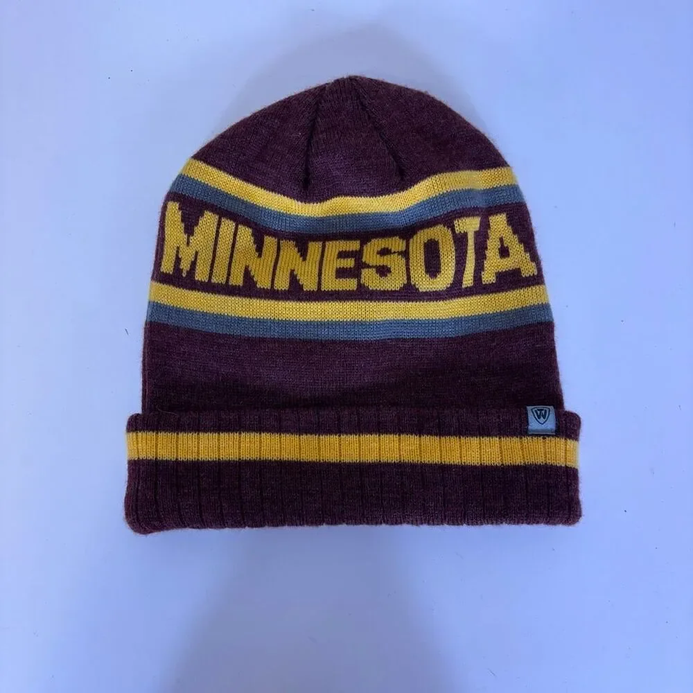 Minnesota Golden‎ Gophers Maroon Cuffed Winter Hat Unisex